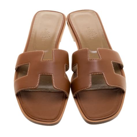 hermes sandal ladies|Hermes style flat sandals.